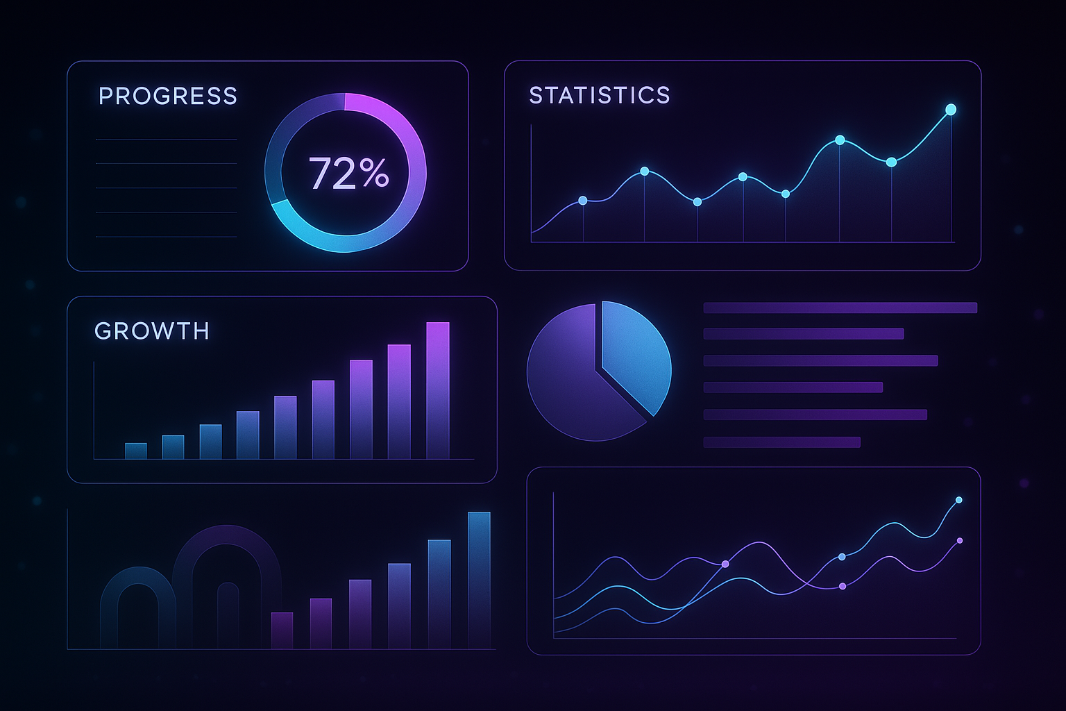Progress tracking dashboard