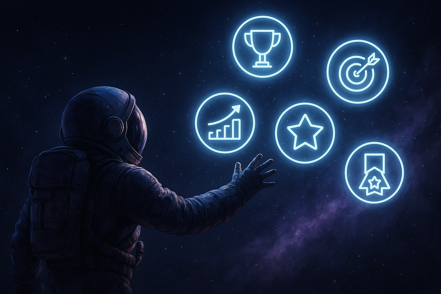 Success and achievement background